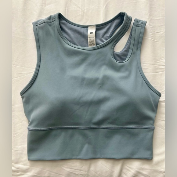 lululemon athletica Other - Lululemon Slate Blue Sports Bra - Size 6
